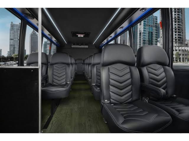 Executive Shuttle Bus — 27 Passenger — Executive Shuttle Bus exterior