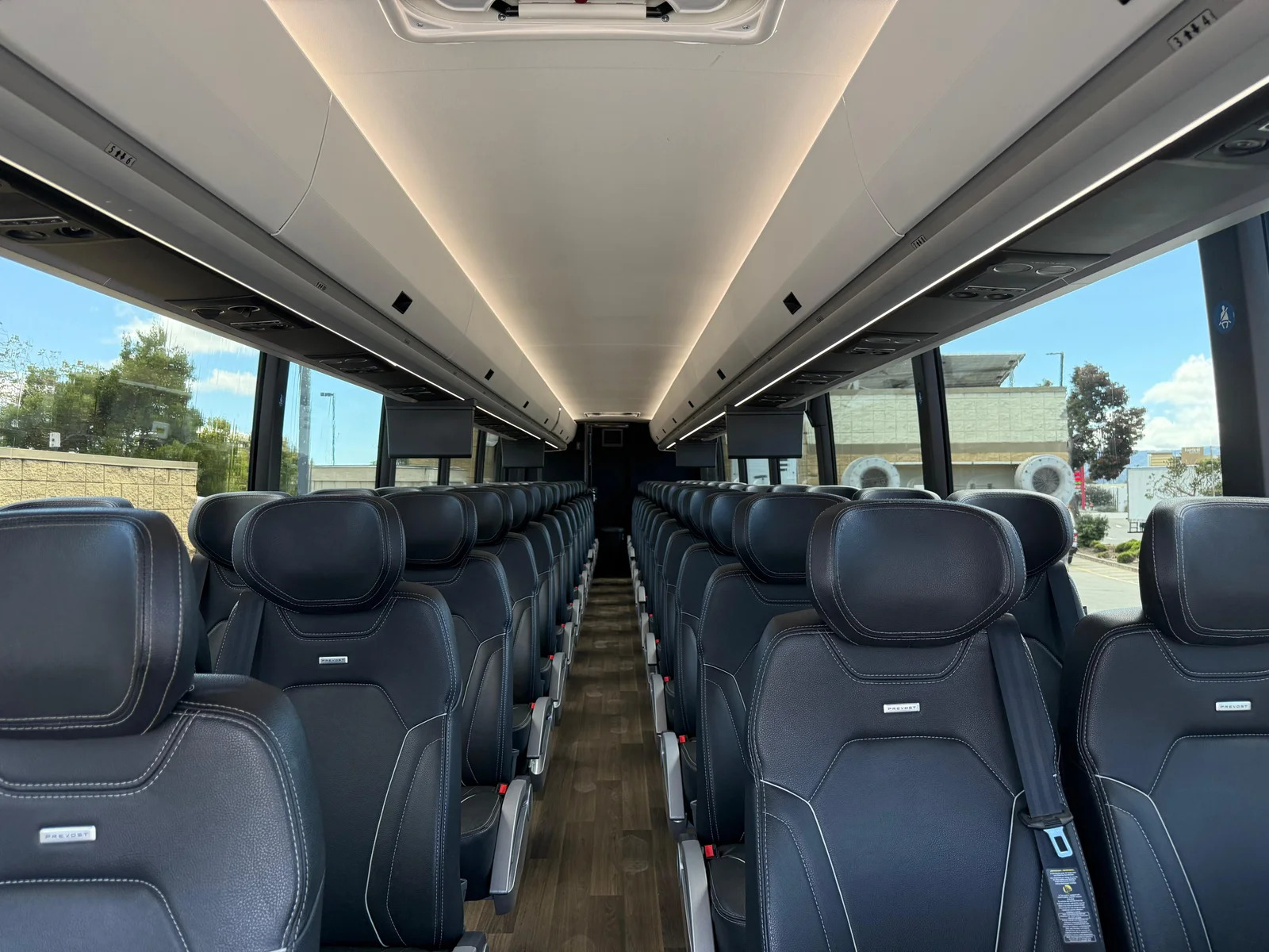 Motor Coach — 56 Passenger — Motor Coach exterior